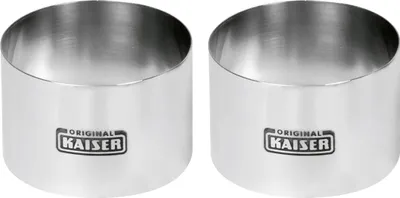 Produktbild von Original Kaiser Dessert-/ Speiseringe-Set 8 cm 2 Stück Piccantini