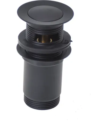 Zdjęcie produktu dla Zawór odpływowy 1 1/4" - Uniwersalna armatura odpływowa do umywalki Umywalka z przelewem Zawór Push-Open Click - Clack