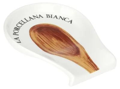 Zdjęcie produktu dla La Porcellana Bianca podstawka pod łyżkę kuchenną 17 cm x 14 cm P01261714D