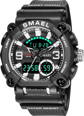 Produktbild von SMAEL FO-14149 Uhr - Stilvolle Herrenuhr Schwarz/Weiß KP14149