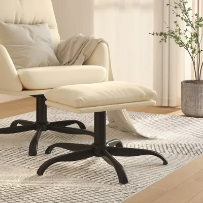 Produktbild von Fußhocker Creme 60x60x36 cm Stoff - Fußhocker CC20530
