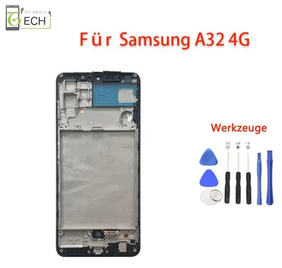 Produktbild von Für Samsung Galaxy A32 4G 2020 SM-A325F LCD Display mit Rahmen Touch Screen B...