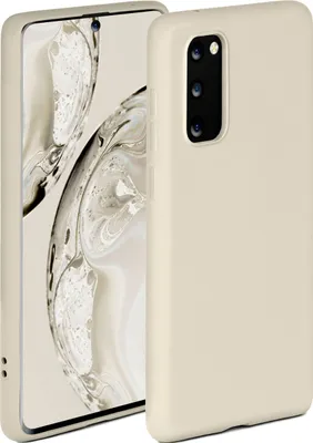 Produktbild von Soft-Case für Samsung Galaxy S20 / S20 5G, Farbe:Creme