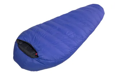 Produktbild von Warmpeace SOLITAIRE 500 170 royal blue/black výška osoby do 170 cm - pravý zip; Modrá spacák