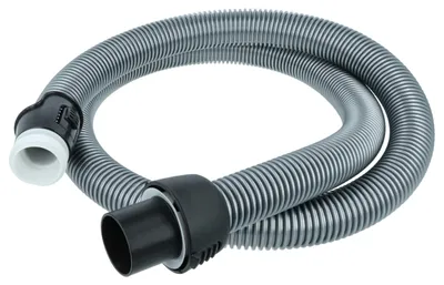 Staubsauger-Ersatzschlauch 1,8 m, schwarz/silber