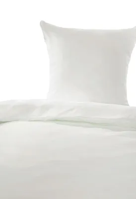 Zdjęcie produktu dla Promocja! Komplet pościeli hotelowej Linon, kolor biały, rozmiar 135x200 / 80x80 cm