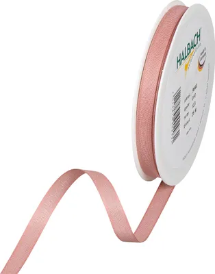 Produktbild von HALBACH Band Baumwolloptik 10 mm x 25 m Dekoband Schleifenband Geschenkband