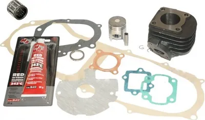 Produktbild von 50 Zylinder KOLBEN Dichtung Satz KOMPLETT für Aprilia SCARABEO 50 MINARELLI