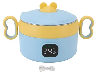 Zdjęcie produktu dla Elektryczna lunchbox z ładowaniem USB i izolowanym podgrzewaczem żywności