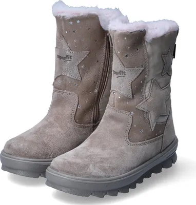 Produktbild von Superfit Flavia Kinderschuhe Mädchen Stiefel Reißverschluss Stiefel Beige Freizeit, Schuhgröße:28 EU