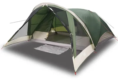 Immagine prodotto di vidaXL Tenda familiare per 6 persone Verde Impermeabile