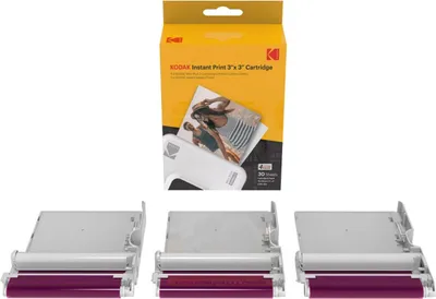 Image de Films pour appareil photo instantané Kodak ICRG-330, couleur:blanc