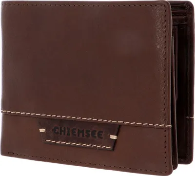 Produktbild von CHIEMSEE Leder Geldbörse Paraguay Wallet With Flap Brown braun