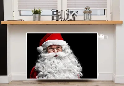Produktbild von Heizkörperabdeckung Magnet Weihnachten Weihnachtsmann 60x100