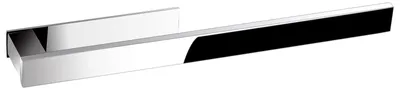 Image de Solidchoice - Porte-serviettes adhésif en acier inoxydable, 39 cm