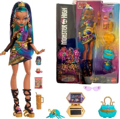 Zdjęcie produktu dla Monster High. JDR48 Królewska mumia Nefera de Nile + skarabeusz Lavish