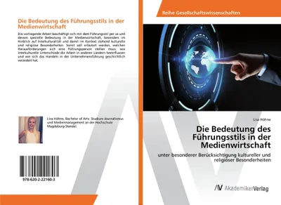 Produktbild von Die Bedeutung des Führungsstils in der Medienwirtschaft