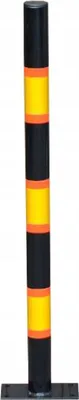 Produktbild von Parkpfosten Sicherheitspfosten  Parkschranke  Parkplatzsperren, Absperrpfosten, Parkbarriere Parkplatz Schranke Parkplatzbügel, Parkschloss 100 cm