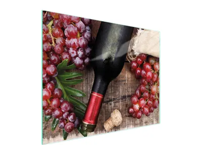 Immagine prodotto di Tagliere in vetro 52x40 vino