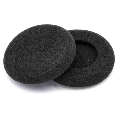 Produktbild von vhbw Ohrpolster Ersatz Polster kompatibel mit Sennheiser PX100 IIi, PX200, PX300, PX80 Kopfhörer Headset, schwarz
