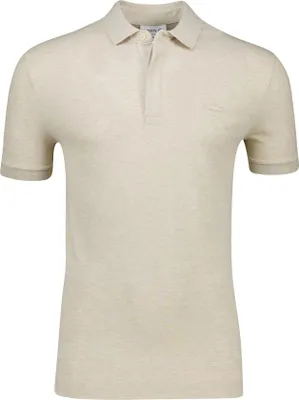 Obrázek produktu pro Lacoste Polo Beige Mottled Regular Fit s krátkým rukávem