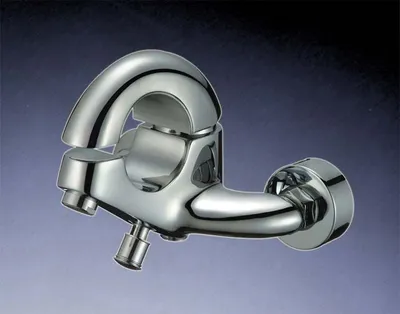 Produktbild von Aufputz Wannenarmatur Chrom | Wasserhahn Bad | Einhebelmischer Badewanne | Einhebel Mischbatterie| Wannen Armatur | Badewannenarmatur
