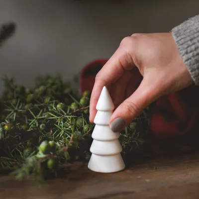 Produktbild von Storefactory Tannenbaum GRANSKOG weiß