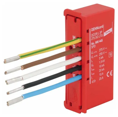 Produktbild von DEHN DCOR L 3p 275 SO LTGÜberspannungsableiter Typ 2