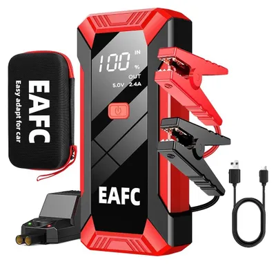 Image de Démarreur de voiture, puissance de crête de 2000 A, batterie externe portable, 2000 A
