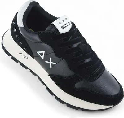 Image de SUN68 Ally Studs - Baskets pour femme, noir Z45206-11, taille 42