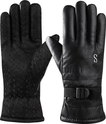 Produktbild von INF Winter Motorradhandschuhe für Herren: Wasserdicht, Winddicht, PolyurethanBaumwolle