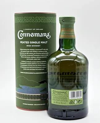 Produktbild von Connemara Peated Single Malt Irish Whiskey in Geschenkpackung | 40 % vol | 0,7 l