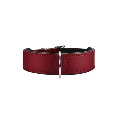 Produktbild von Hunter Halsband Basic rot/schwarz, Größe: 50 cm / Breite: 3,9 cm