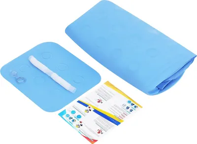 Obrázok produktu pre Nafukovacia vaňa, pohodlný dizajn, odolný PVC materiál, modrá farba