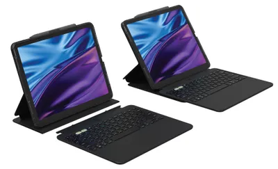Obrázok produktu pre ZAGG Pro Keys 2, QWERTZ, Nemecký, Apple, iPad Air 13 (M2), Čierna, 33 cm (13")