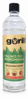 Zdjęcie produktu dla Podpałka do grilla Gorill 1 l 1 szt. paliwo biokominka bezzapachowe litr sztuka do użytku domowego i profesjonalnego