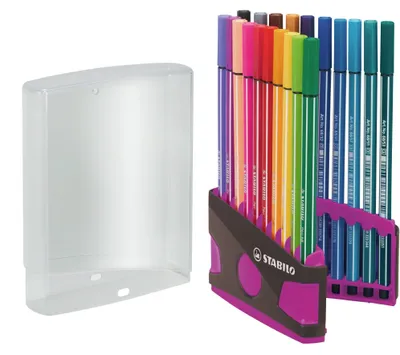 Immagine prodotto di STABILO Pen 68 marcatore Medio Multicolore 20 pz