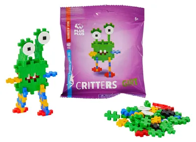 Image de Plus-Plus Critters : Kit de construction "Girt" - 40 pièces.