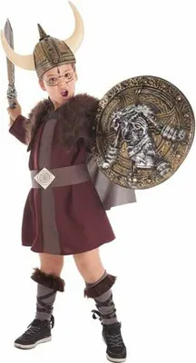 Obrázek produktu pro Převlek pro děti Vikingská helma (5 kusů) - 7-9 let