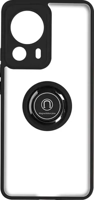 Obrázok produktu pre Avizar, ochranné puzdro s krúžkovou držiakom pre Xiaomi 13 Lite, čierna farba