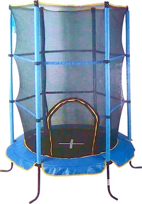 Image de Trampoline pour enfants BURI avec filet de sécurité Minitrampoline Indoor Endurance Fitness