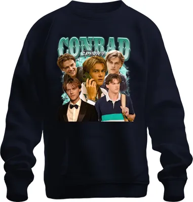 Produktbild von The Summer I Turned Pretty Conrad Fisher 90er Bootleg Style Uni Sweatshirt Pullover, Navy, XL