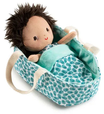 Produktbild von Lilliputiens Babypuppe Ari mit Tragetasche - weiche Puppe für Rollenspiele