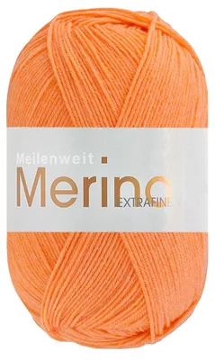 Produktbild von Lana Grossa - Meilenweit 100g Merino Extrafine uni 2470 lachs