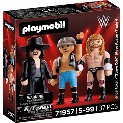Immagine prodotto di PLAYMOBIL WWE® Set Multigiocatore "Era dell'Atteggiamento"