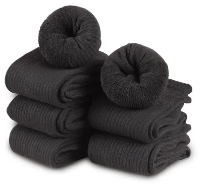 Imagen del producto de Conjunto de 3 pares de calcetines deportivos para mujer y hombre, color