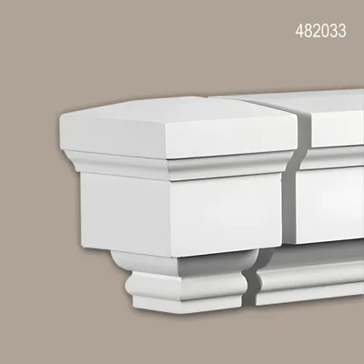 Produktbild von Profhome 482033 Stirnelement Fassadenelement Fassadenstuck