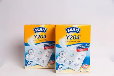 Produktbild von 2 Pakete Swirl Staubsaugerbeutel Y204 / Y 204 MicroPor Plus AirSpace für AEG Smart Gr. 51