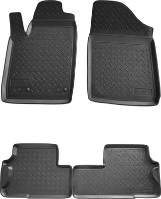 Produktbild von 3D Gummi Fussmatten passend für Citroen Berlingo | BJ 1996-2009 | passgenau mit Rand