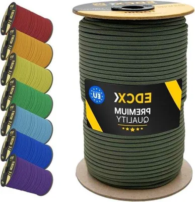 Immagine prodotto di Famanu Corda Paracord, 4 mm, 100 metri - Verde militare